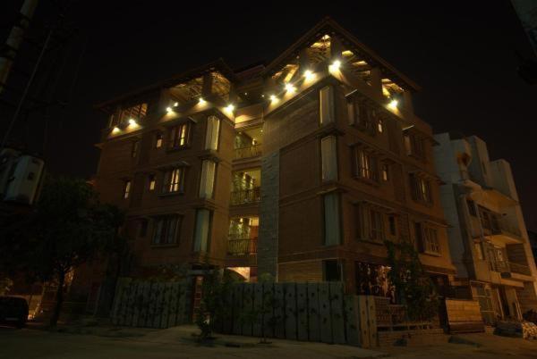 Nisargha Serviced Apartments บังกาลอร์ ภายนอก รูปภาพ